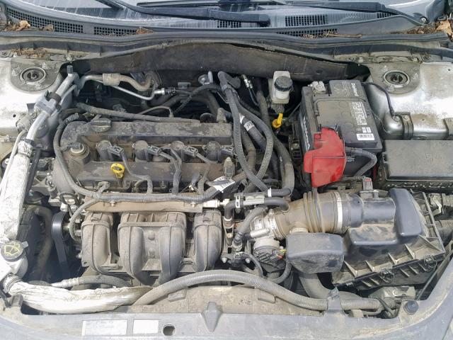 3FAHP0JA9CR106334 - 2012 FORD FUSION SEL SILVER photo 7