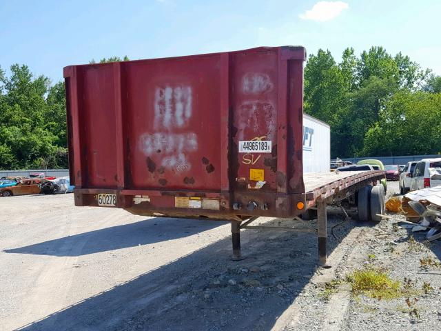 13N1452CX41520229 - 2004 FONTAINE TRAILER RED photo 3