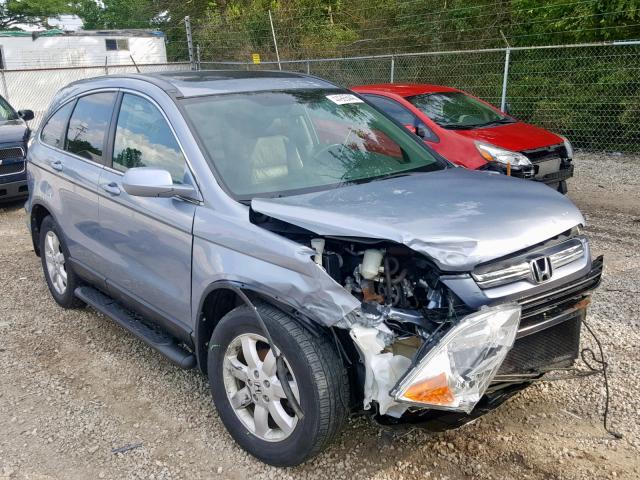 5J6RE48769L009406 - 2009 HONDA CR-V EXL SILVER photo 1