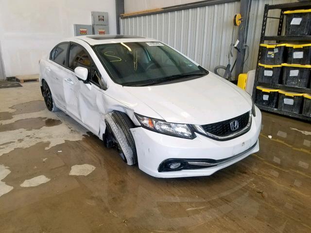 19XFB2F92FE070900 - 2015 HONDA CIVIC EXL 白色 照片 1