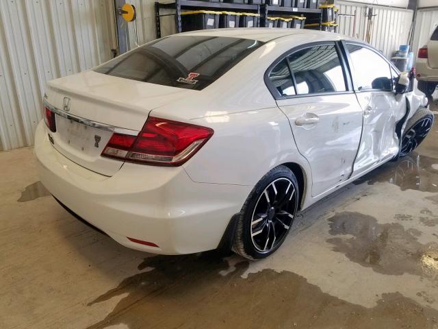 19XFB2F92FE070900 - 2015 HONDA CIVIC EXL 白色 照片 4