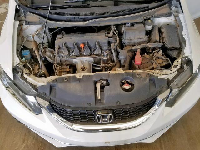 19XFB2F92FE070900 - 2015 HONDA CIVIC EXL 白色 照片 7