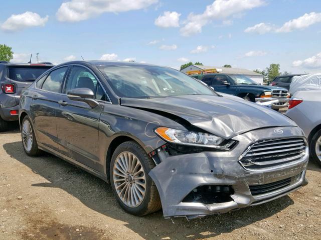 3FA6P0K98FR168436 - 2015 FORD FUSION TIT CHARCOAL photo 1