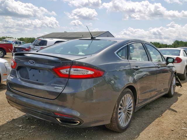 3FA6P0K98FR168436 - 2015 FORD FUSION TIT CHARCOAL photo 4