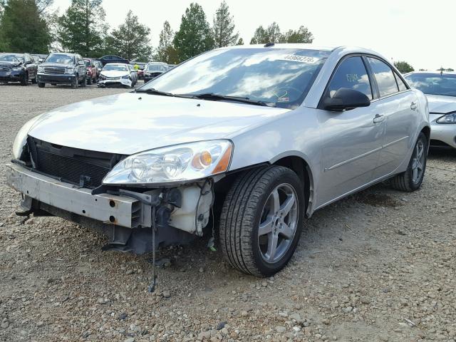 1G2ZH57N384128563 - 2008 PONTIAC G6 GT SILVER photo 2