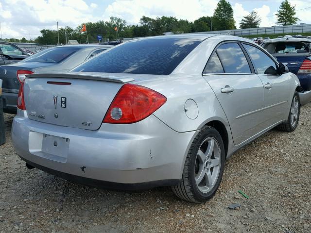 1G2ZH57N384128563 - 2008 PONTIAC G6 GT SILVER photo 4