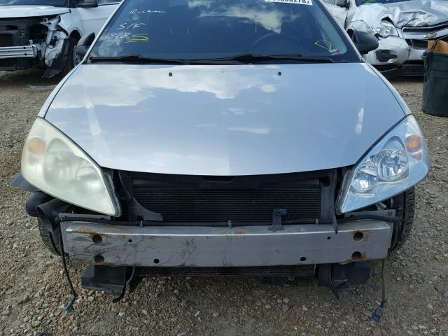 1G2ZH57N384128563 - 2008 PONTIAC G6 GT SILVER photo 9