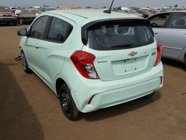 KL8CB6SA5HC739898 - 2017 CHEVROLET SPARK LS GREEN photo 3