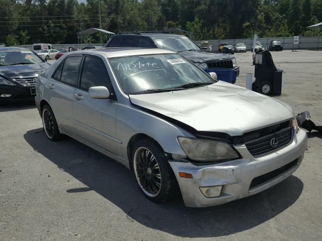 JTHBD192920037671 - 2002 LEXUS IS 300 SILVER photo 1