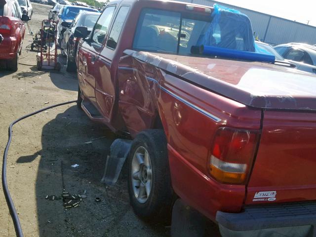 1FTCR14X1VPA09207 - 1997 FORD RANGER SUP MAROON photo 9