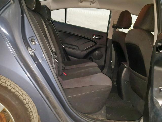 KNAFX4A84E5054877 - 2014 KIA FORTE EX BLUE photo 6