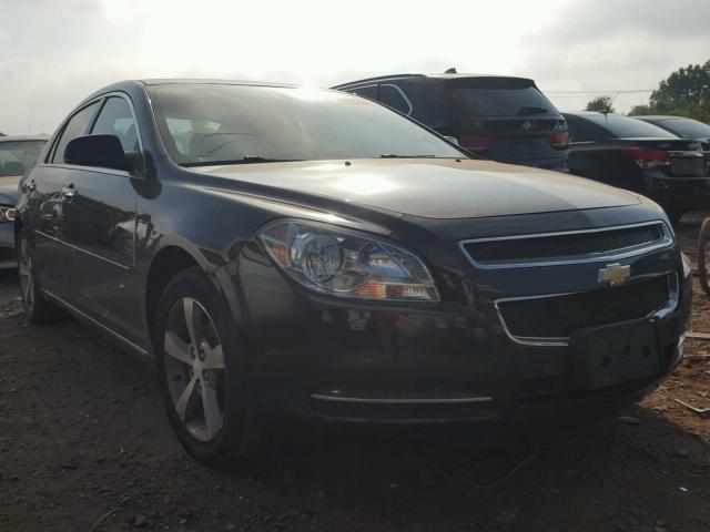 1G1ZC5E03CF280172 - 2012 CHEVROLET MALIBU 1LT BLACK photo 1