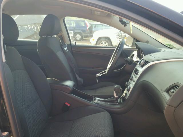 1G1ZC5E03CF280172 - 2012 CHEVROLET MALIBU 1LT BLACK photo 5