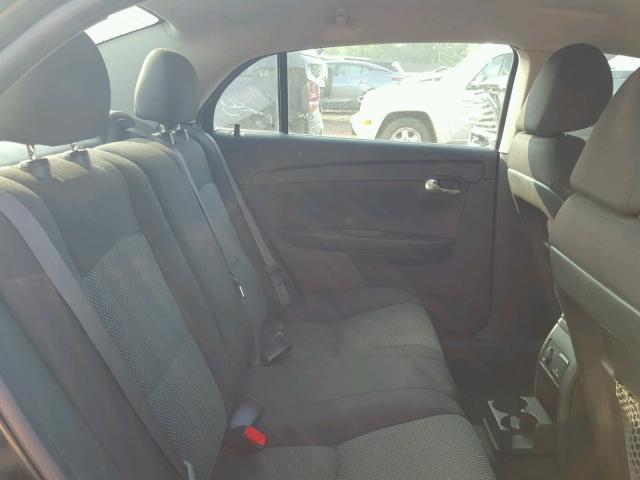 1G1ZC5E03CF280172 - 2012 CHEVROLET MALIBU 1LT BLACK photo 6