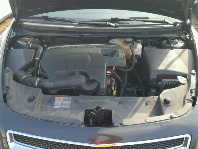 1G1ZC5E03CF280172 - 2012 CHEVROLET MALIBU 1LT BLACK photo 7