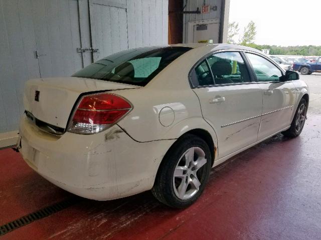 1G8ZS57N57F170789 - 2007 SATURN AURA XE WHITE photo 4