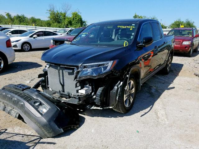 5FPYK3F59HB016817 - 2017 HONDA RIDGELINE BLACK photo 2