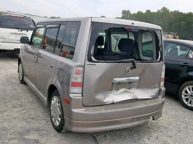 JTLKT324664033723 - 2006 TOYOTA SCION XB 银色 照片 3