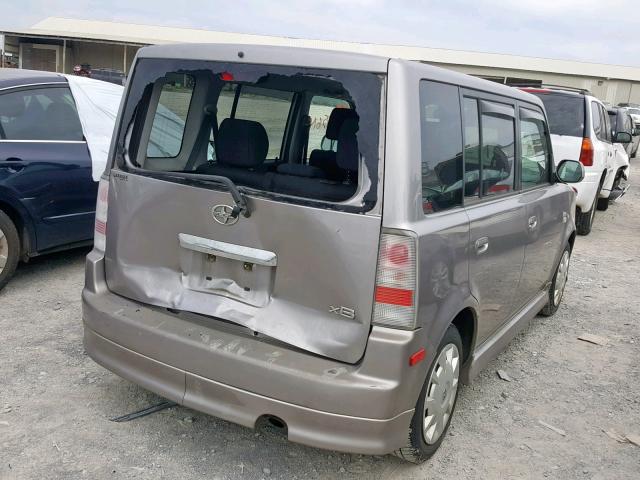 JTLKT324664033723 - 2006 TOYOTA SCION XB 银色 照片 4