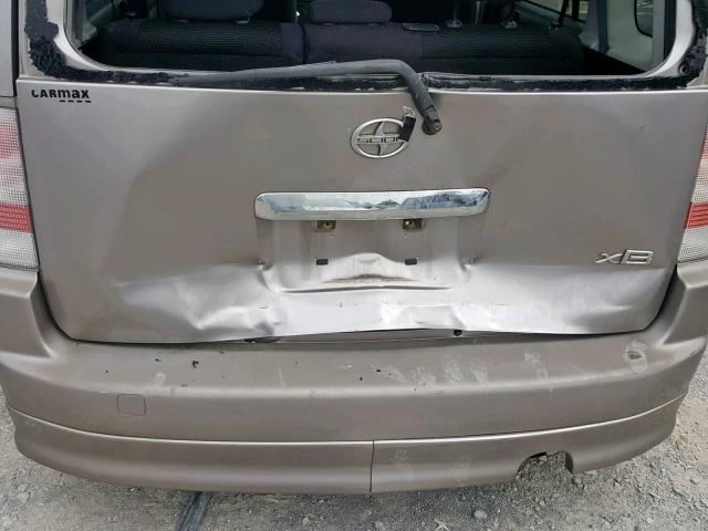 JTLKT324664033723 - 2006 TOYOTA SCION XB 银色 照片 9