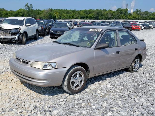 2T1BR12E8WC002946 - 1998 TOYOTA COROLLA VE TAN photo 2