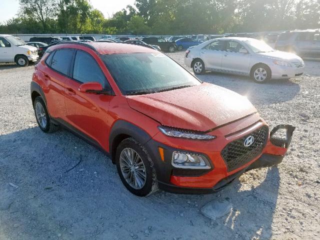 KM8K22AA2KU288746 - 2019 HYUNDAI KONA SEL ORANGE photo 1