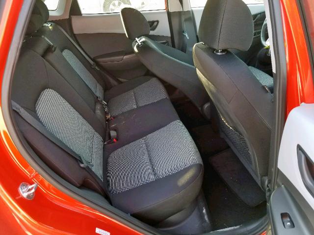 KM8K22AA2KU288746 - 2019 HYUNDAI KONA SEL ORANGE photo 6