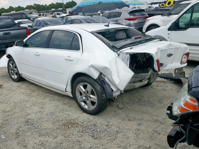 1G1ZC5EB3A4110582 - 2010 CHEVROLET MALIBU 1LT WHITE photo 3