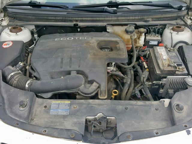 1G1ZC5EB3A4110582 - 2010 CHEVROLET MALIBU 1LT WHITE photo 7