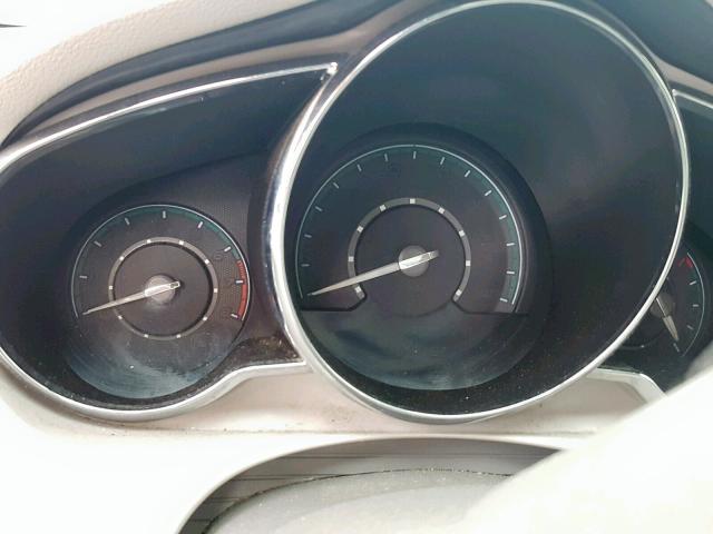 1G1ZC5EB3A4110582 - 2010 CHEVROLET MALIBU 1LT WHITE photo 8