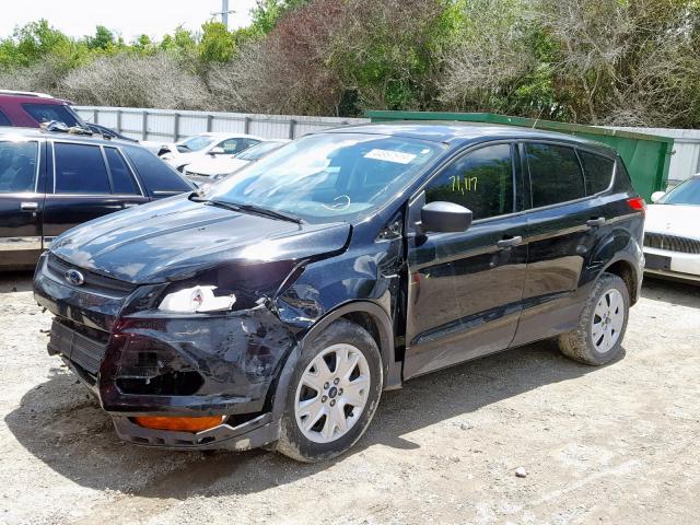 1FMCU0F71GUC20090 - 2016 FORD ESCAPE S BLACK photo 2