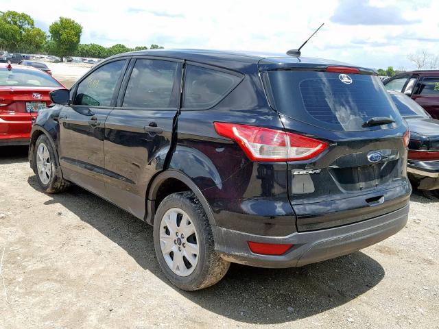 1FMCU0F71GUC20090 - 2016 FORD ESCAPE S BLACK photo 3