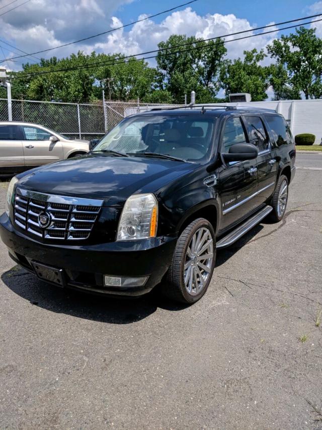 1GYFK66897R270400 - 2007 CADILLAC ESCALADE E BLACK photo 2