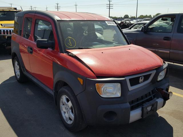 5J6YH28615L030737 - 2005 HONDA ELEMENT EX RED photo 1