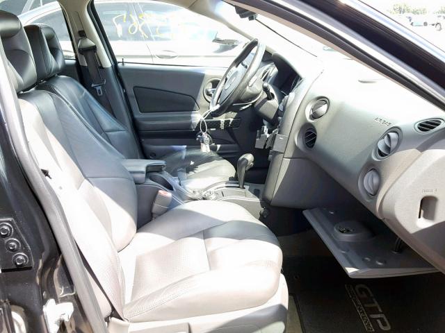 2G2WR524841124934 - 2004 PONTIAC GRAND PRIX BLACK photo 5