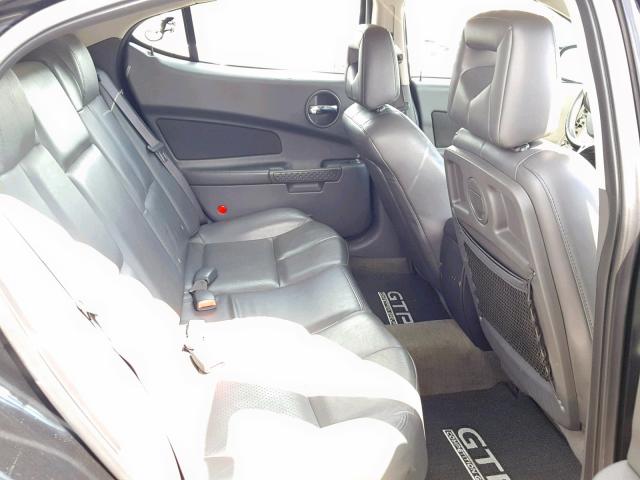 2G2WR524841124934 - 2004 PONTIAC GRAND PRIX BLACK photo 6