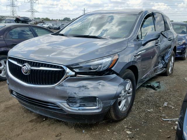 5GAEVAKW9KJ295337 - 2019 BUICK ENCLAVE ES GRAY photo 2