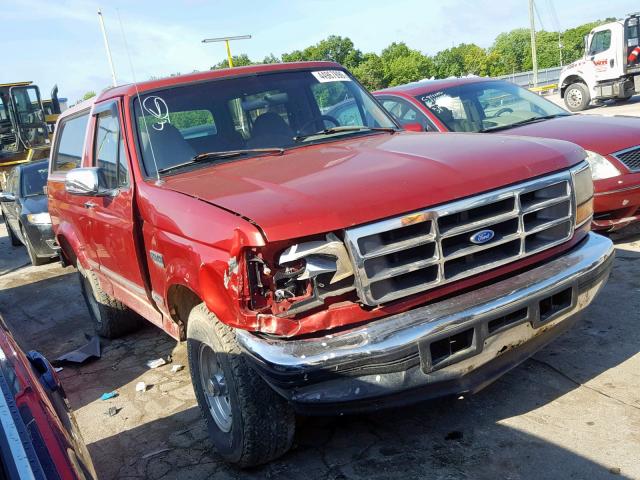 1FMEU15H4TLB67667 - 1996 FORD BRONCO U10 MAROON photo 1