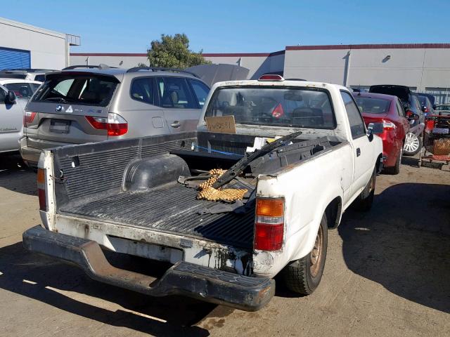 JT4RN81A0R5189294 - 1994 TOYOTA PICKUP 1/2 WHITE photo 4