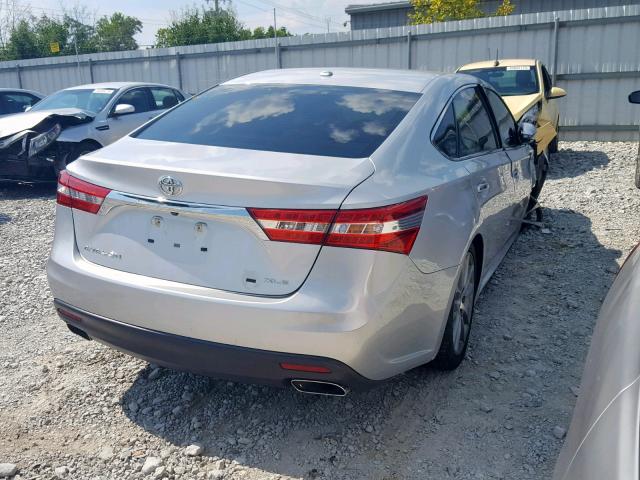 4T1BK1EB6EU101459 - 2014 TOYOTA AVALON BAS SILVER photo 4