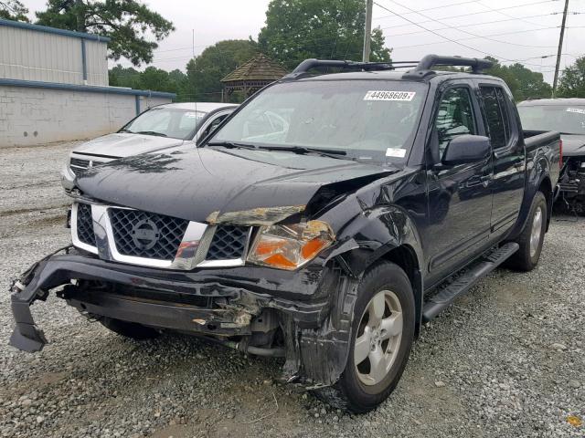 1N6AD07U18C443489 - 2008 NISSAN FRONTIER C BLACK photo 2