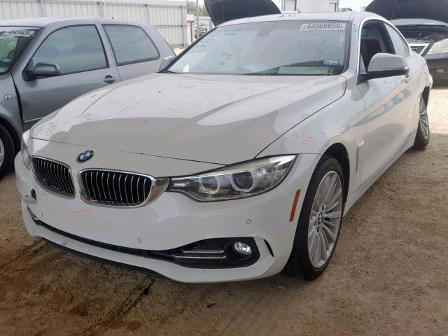 WBA3R1C58EK190588 - 2014 BMW 435 I WHITE photo 2