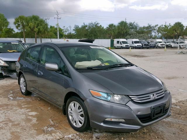 JHMZE2H59AS001138 - 2010 HONDA INSIGHT LX GRAY photo 1