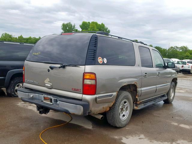 3GKFK16TXYG110223 - 2000 GMC YUKON XL K GOLD photo 4