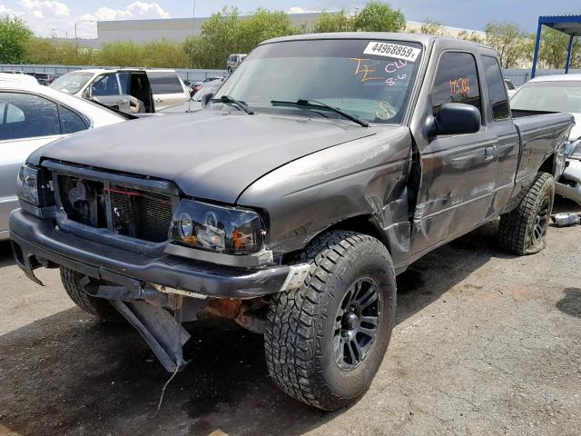 1FTYR15E34PA41481 - 2004 FORD RANGER SUP CHARCOAL photo 2