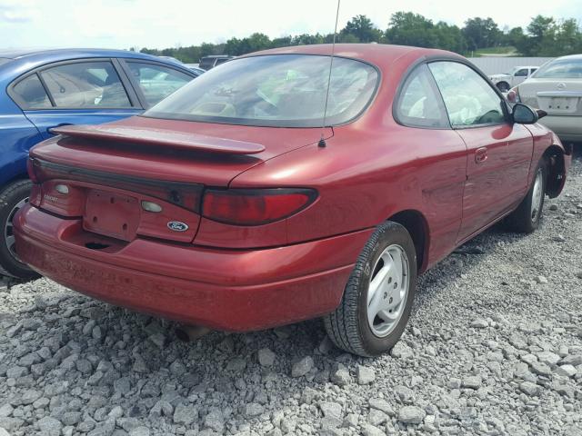 3FAKP1139YR171365 - 2000 FORD ESCORT ZX2 RED photo 4