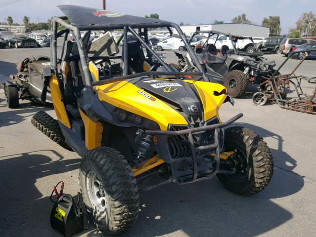 3JBPXLP16DJ005186 - 2013 CAN-AM MAVERICK 1 YELLOW photo 1