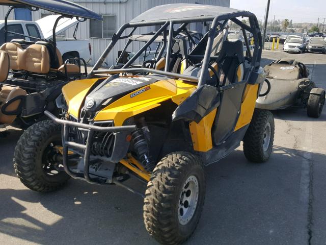 3JBPXLP16DJ005186 - 2013 CAN-AM MAVERICK 1 YELLOW photo 2