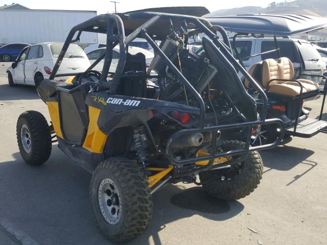 3JBPXLP16DJ005186 - 2013 CAN-AM MAVERICK 1 YELLOW photo 3