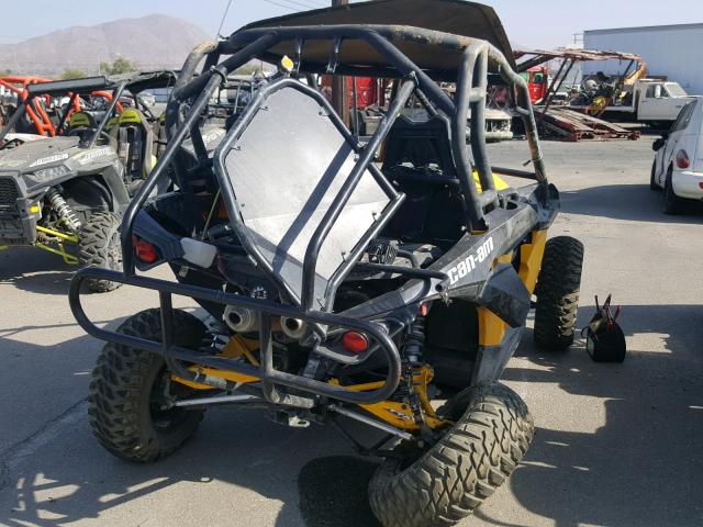 3JBPXLP16DJ005186 - 2013 CAN-AM MAVERICK 1 YELLOW photo 4